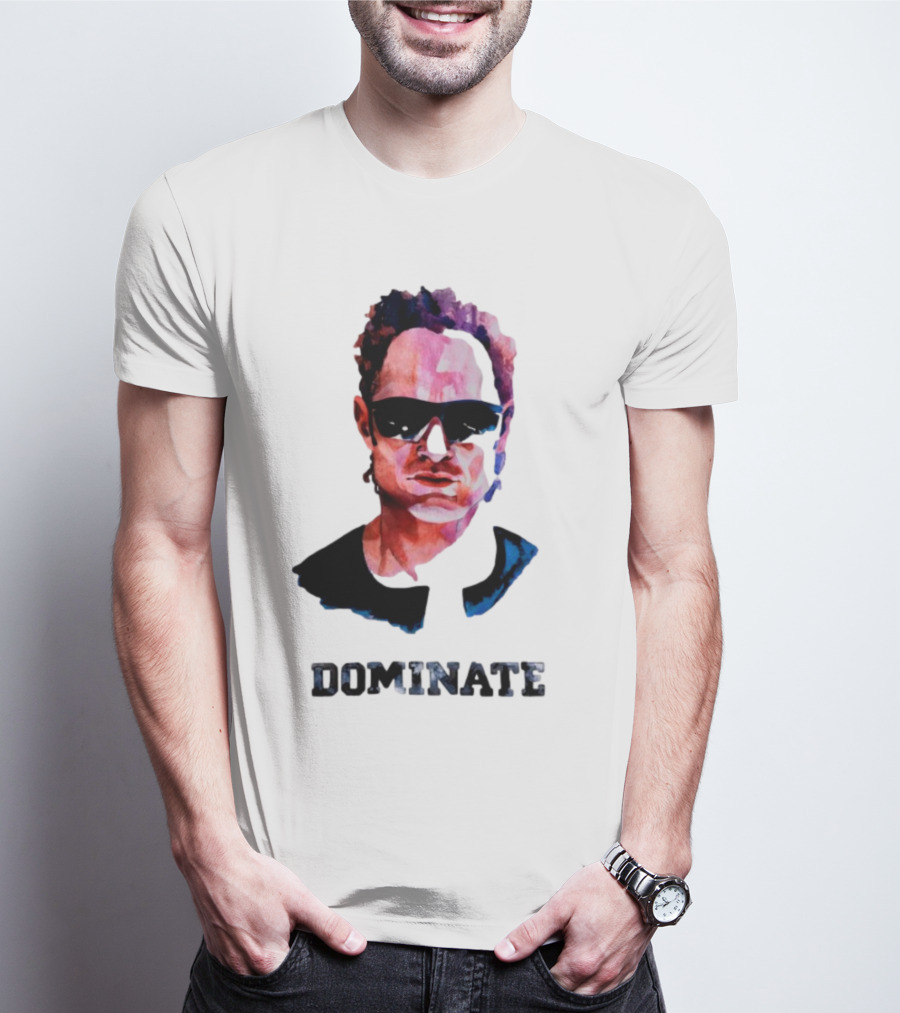 Dominate Win Lose Bold Sunglasses Illustration T-Shirt