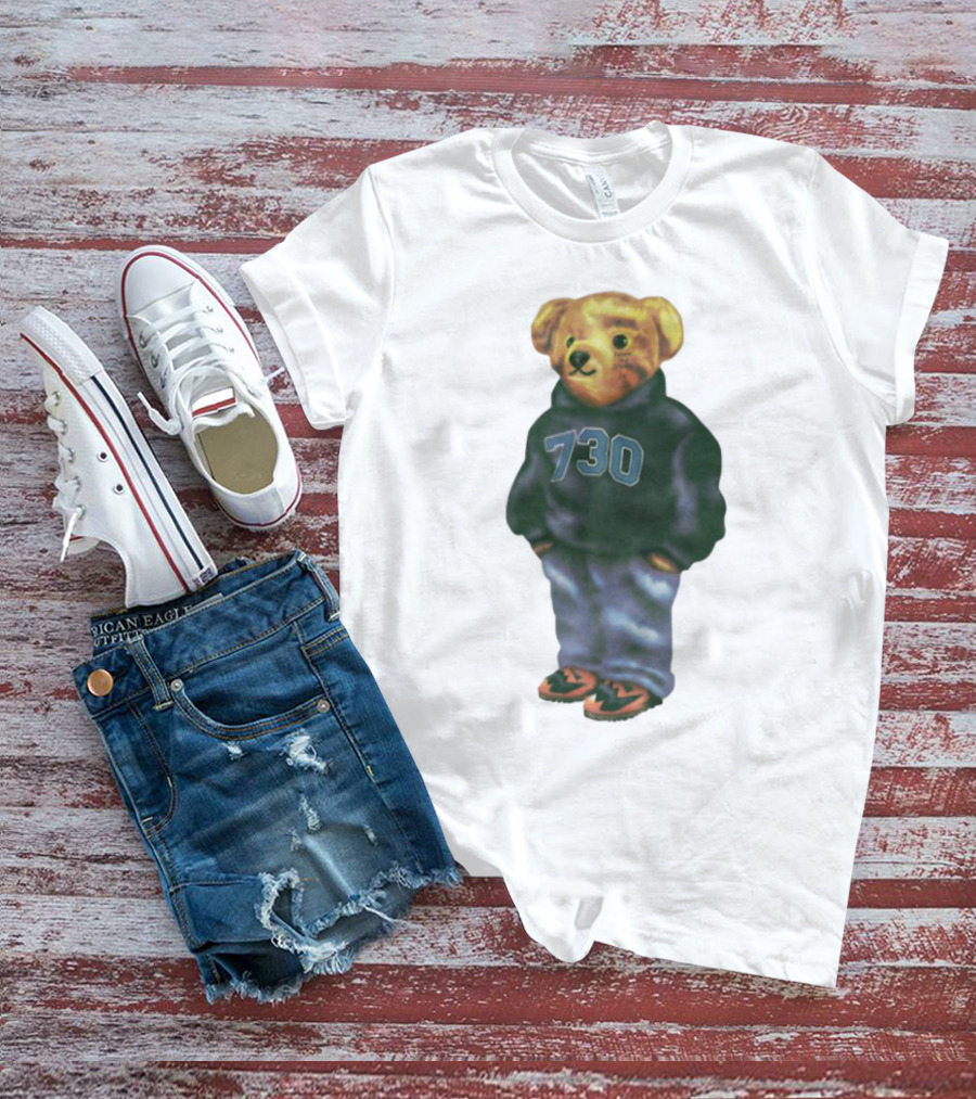 730 Bear Fresh Blank And Jeans Look T-Shirt