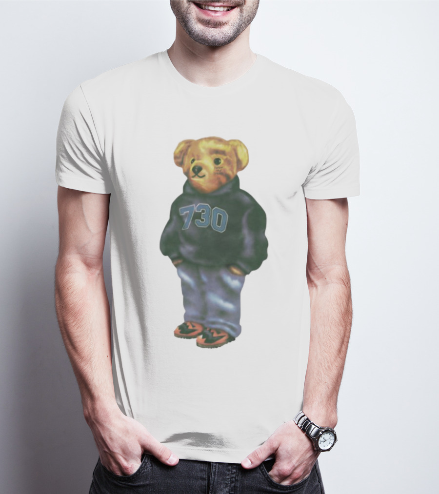 730 Bear Fresh Blank And Jeans Look T-Shirt