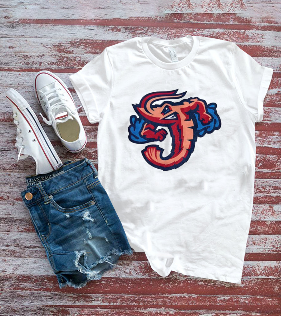 Jacksonville Jumbo Shrimp J Logo 2025 International League Champions MLB T-Shirt