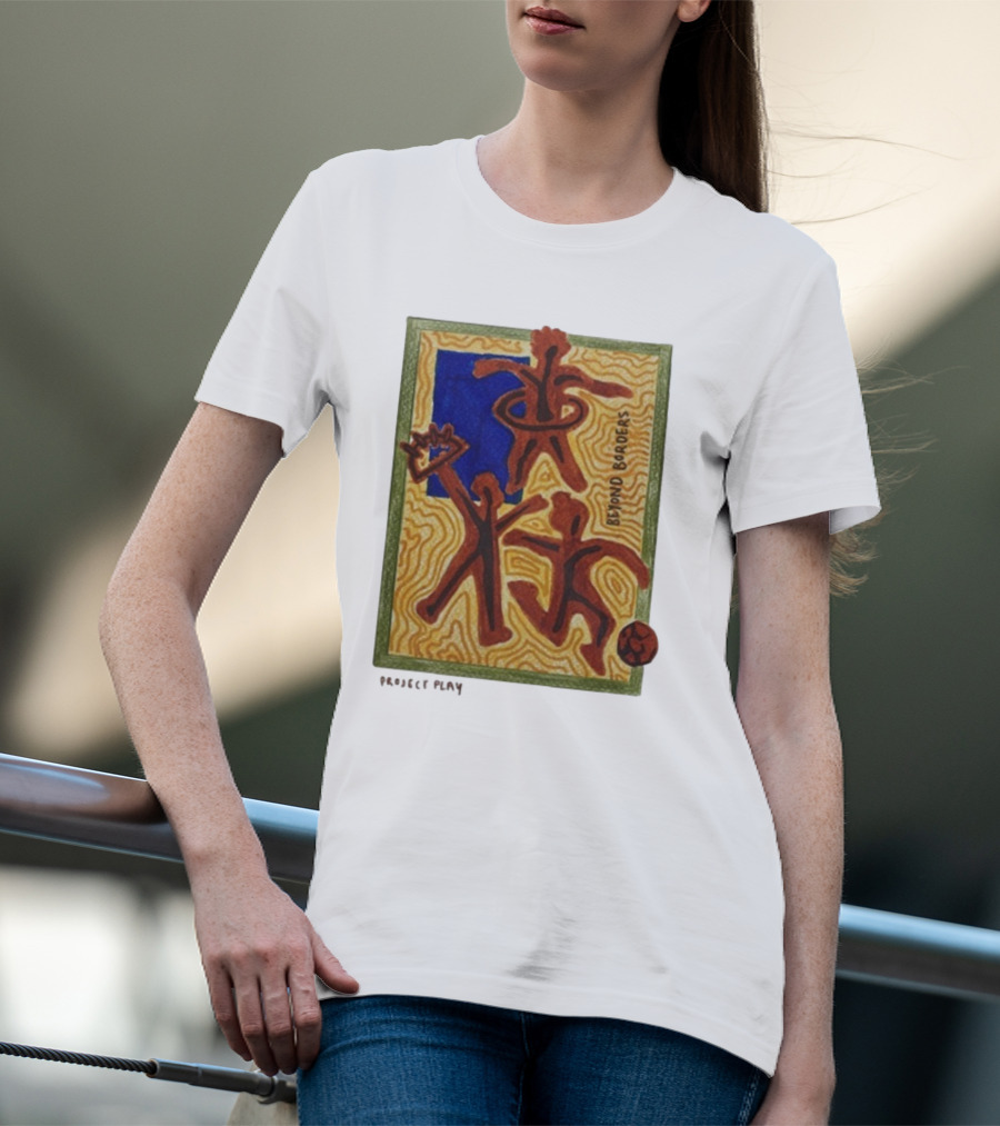 Project Play Ella Porteous Beyond Borders Dynamic Figures And Movement T-Shirt