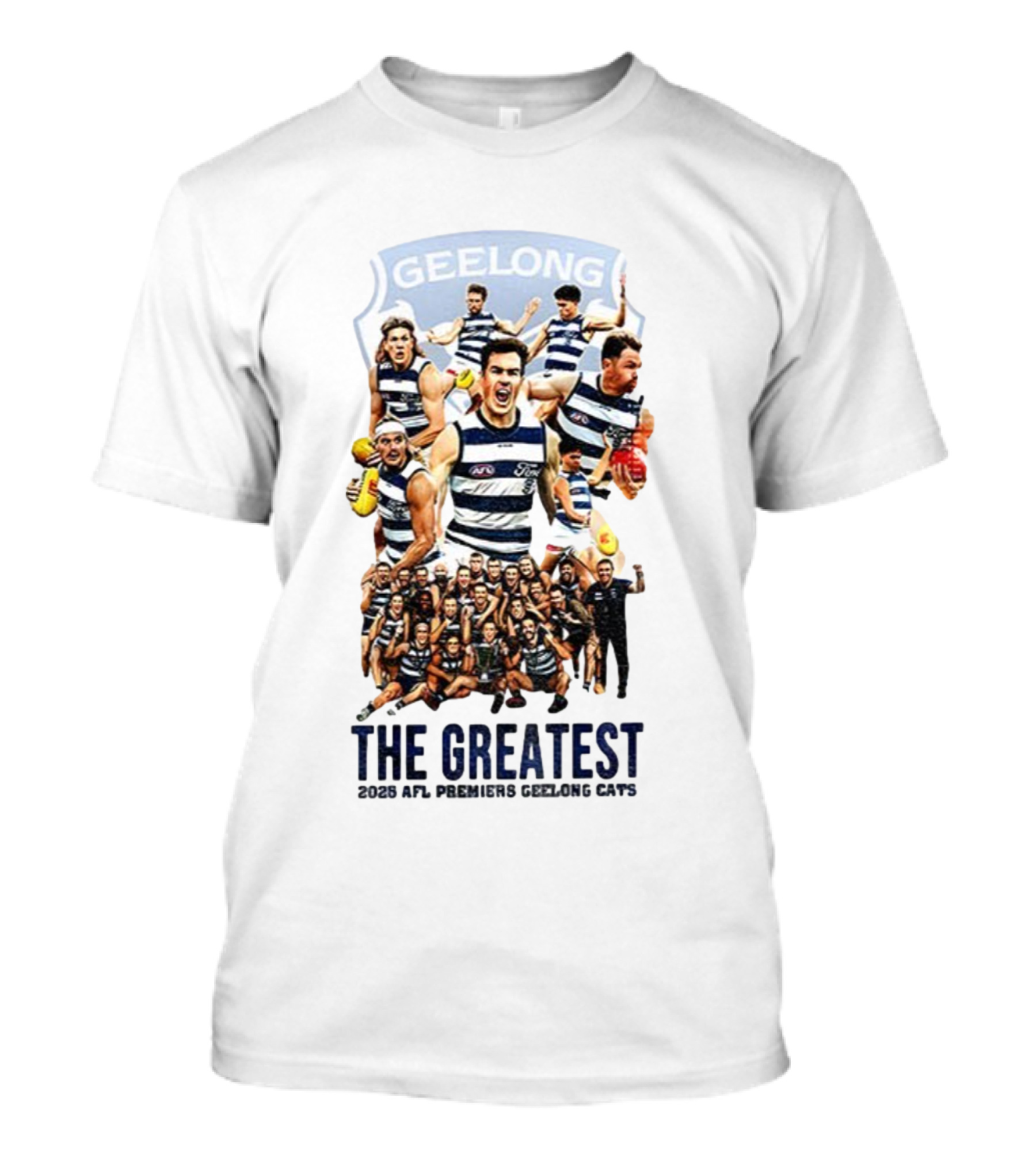 The Greatest Geelong Cats AFL Premiers 2025 Champions T-Shirt