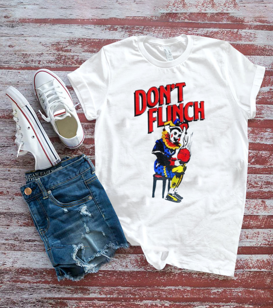 Tyrese Haliburton Basketball Clown Don't Flinch T-Shirt
