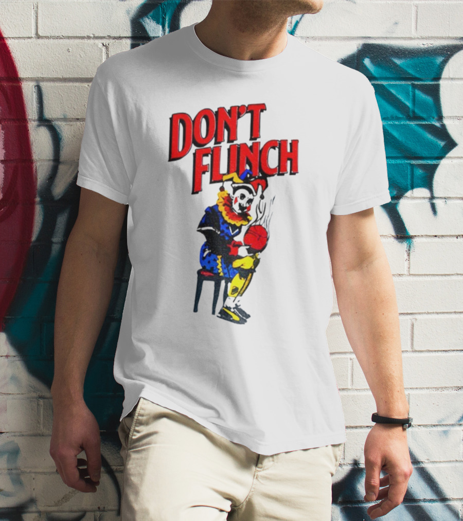 Tyrese Haliburton Basketball Clown Don't Flinch T-Shirt