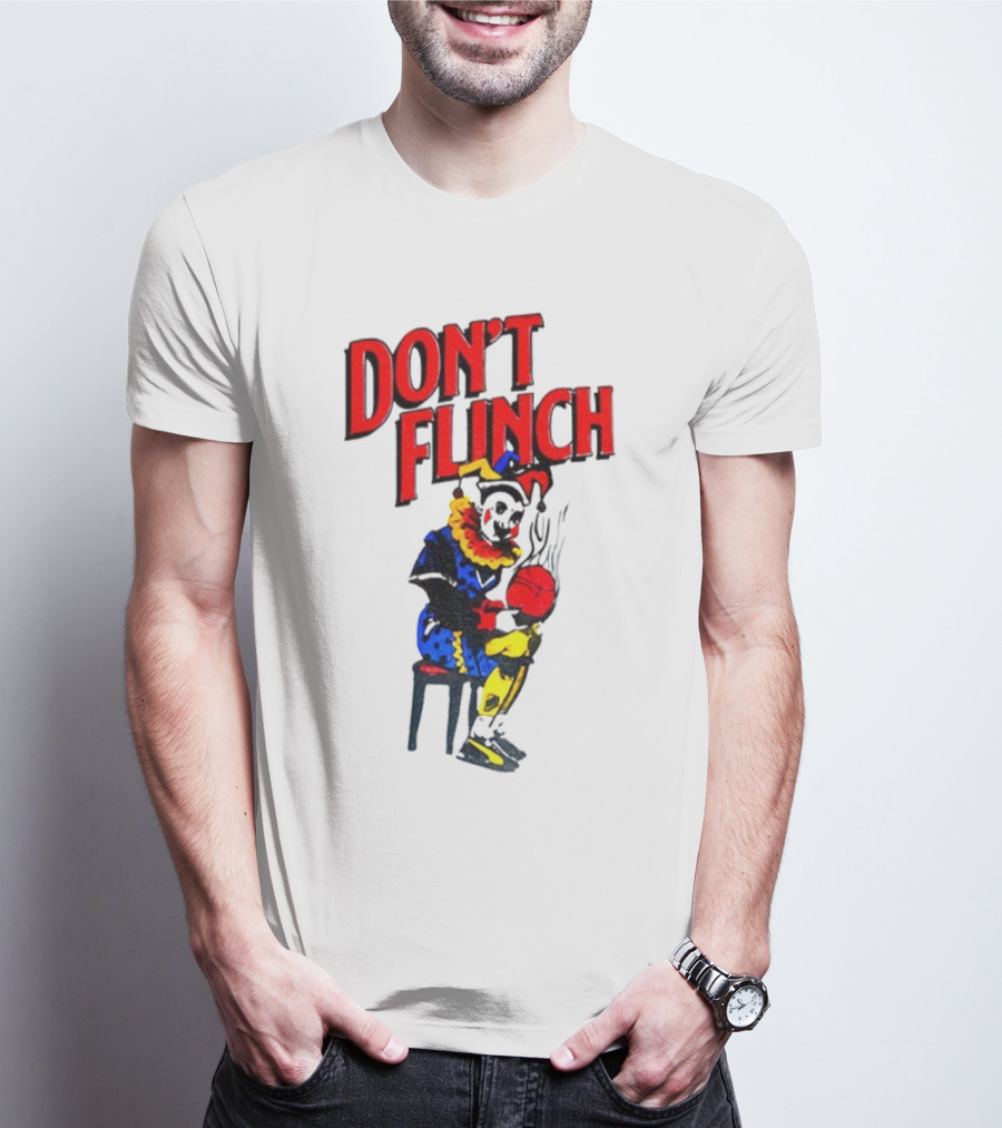 Tyrese Haliburton Basketball Clown Don't Flinch T-Shirt