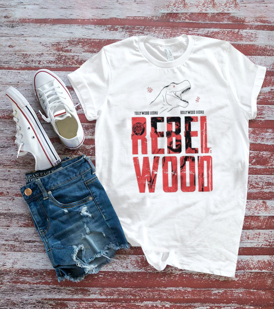 Rebelwood Dinosaur Tollywood Ledhu Bollywood Ledhu T-Shirt