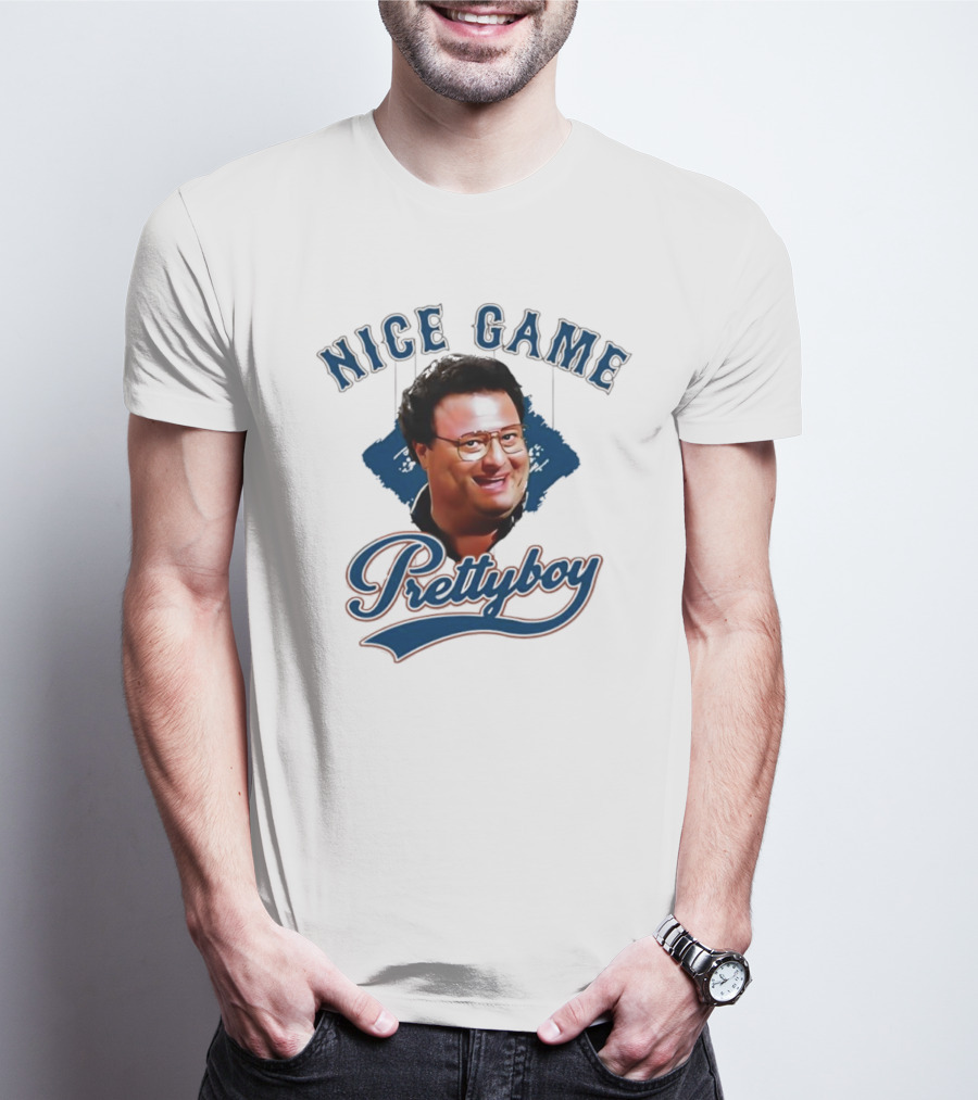 Nice Game Prettyboy Newman Face Graphic T-Shirt