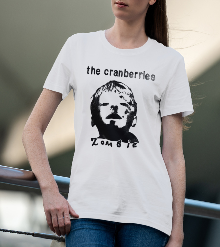 The Cranberries Zombie Kid Face Drawing T-Shirt