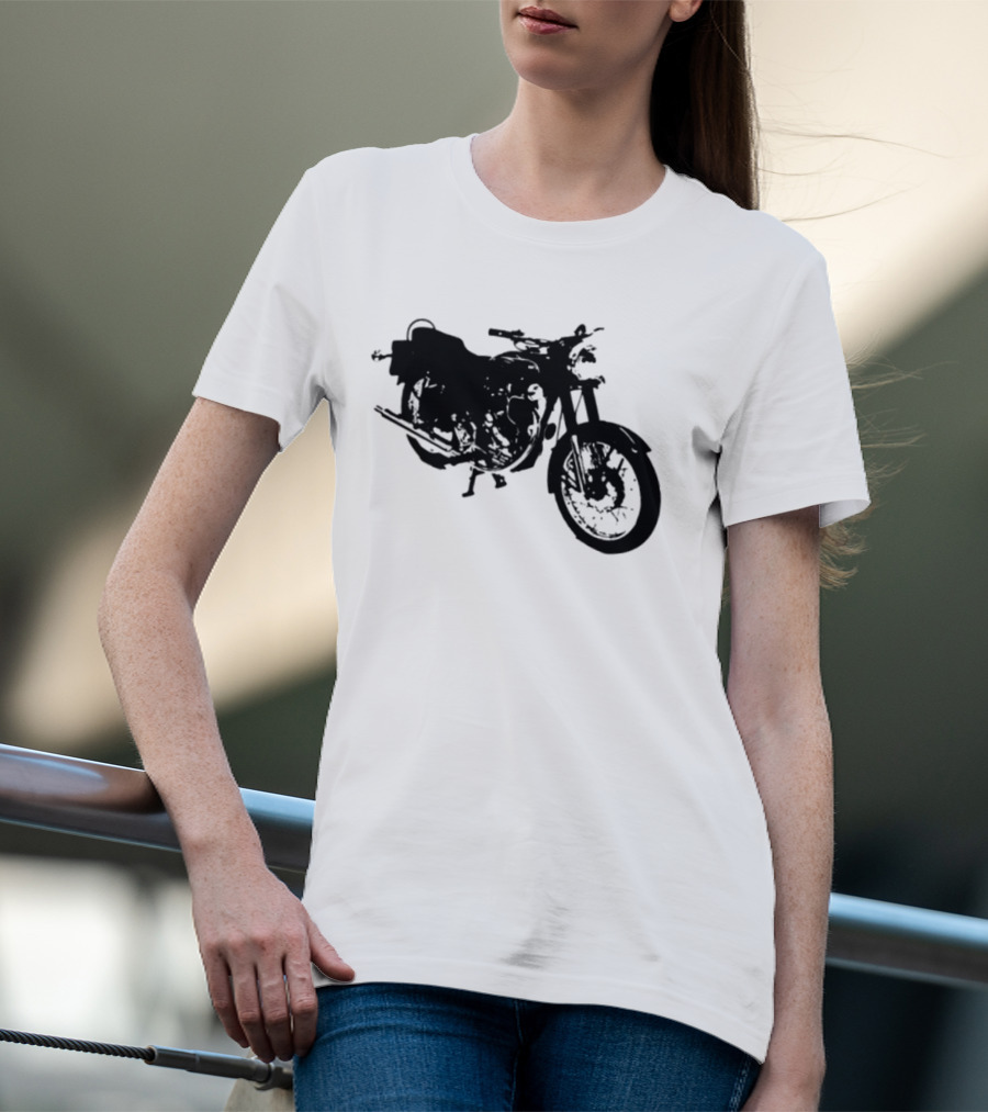 Bacon Hair Riding Motorcycle Fun Adventure T-Shirt