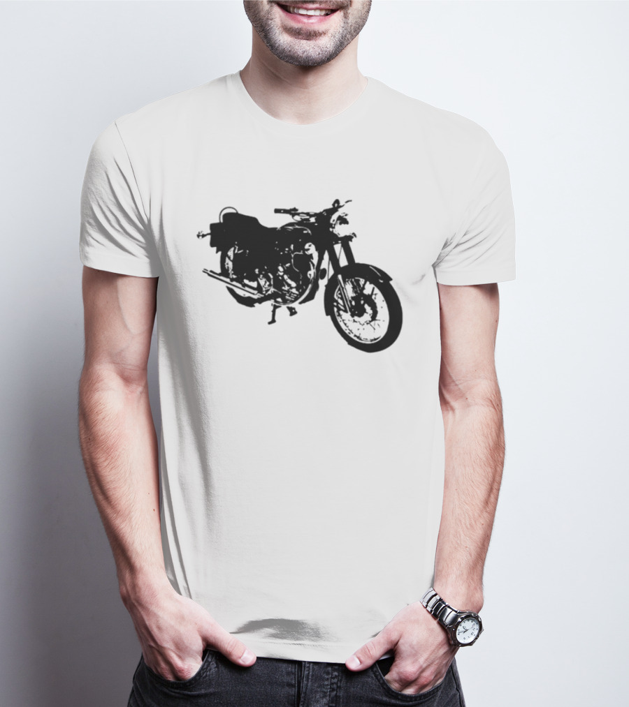 Bacon Hair Riding Motorcycle Fun Adventure T-Shirt