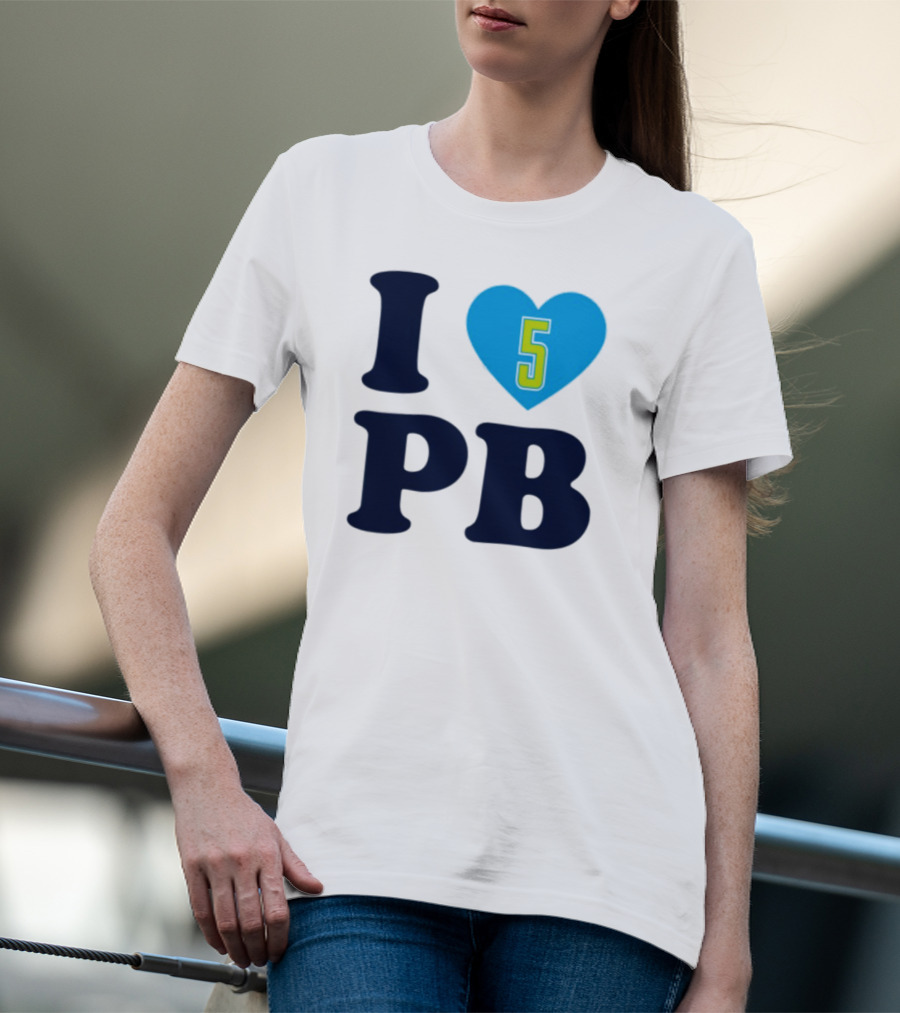 Azzi Fudd I Love 5 Heart Pb Paige Bueckers T-Shirt