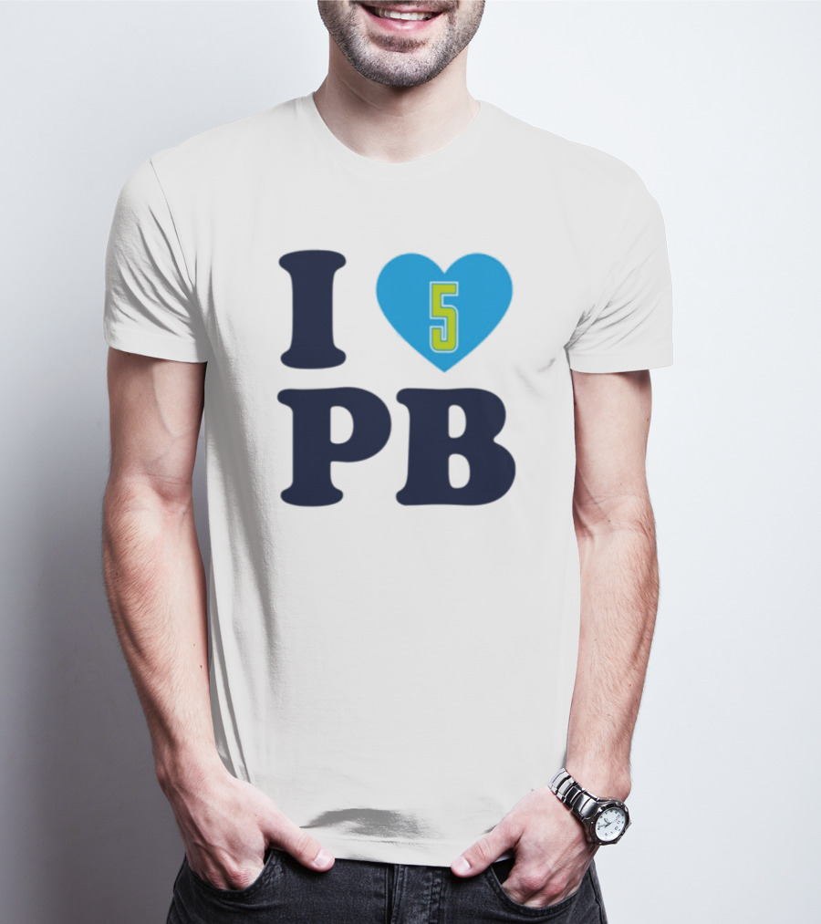 Azzi Fudd I Love 5 Heart Pb Paige Bueckers T-Shirt