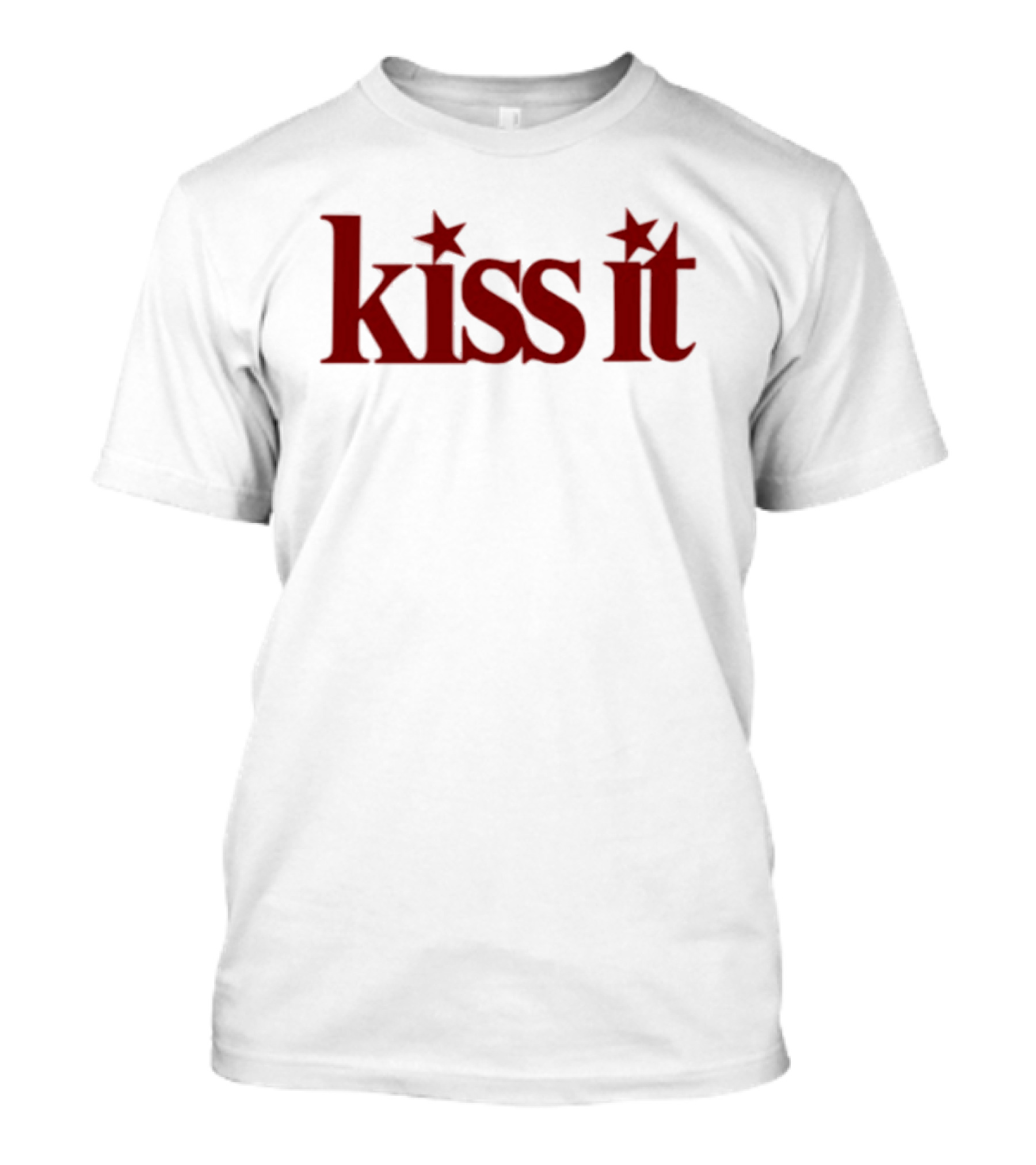 Renee Rapp Kiss It Starry Red Text T-Shirt