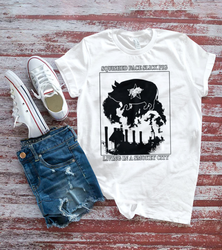 The Garden Squished Face Slick Pig Rivington Fast Times New York City T-Shirt