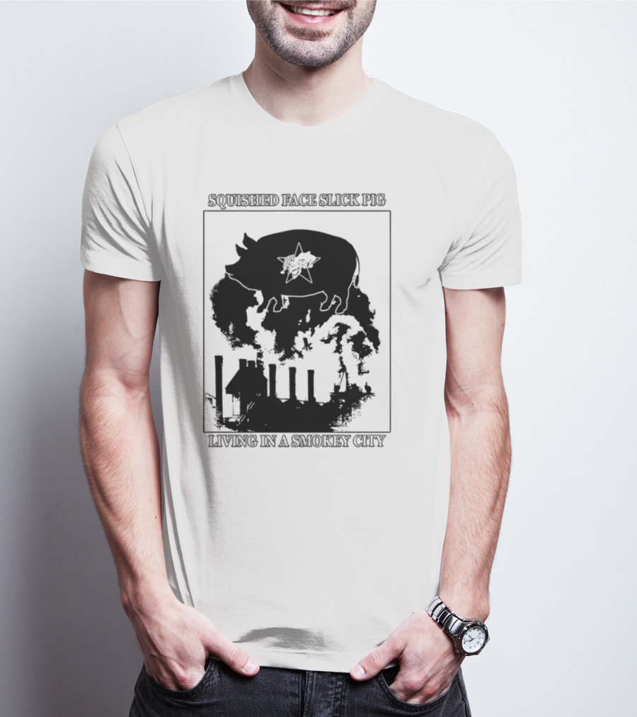 The Garden Squished Face Slick Pig Rivington Fast Times New York City T-Shirt