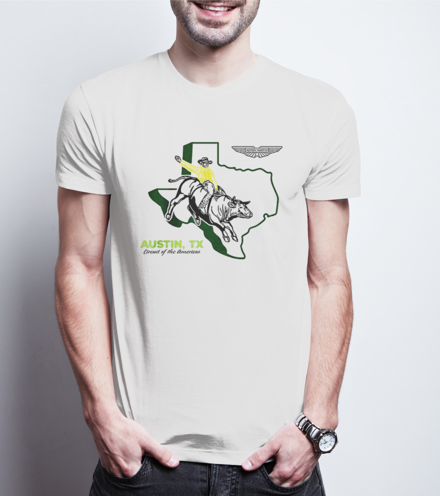 Aston Martin Texas Circuit Of The Americas Austin TX T-Shirt