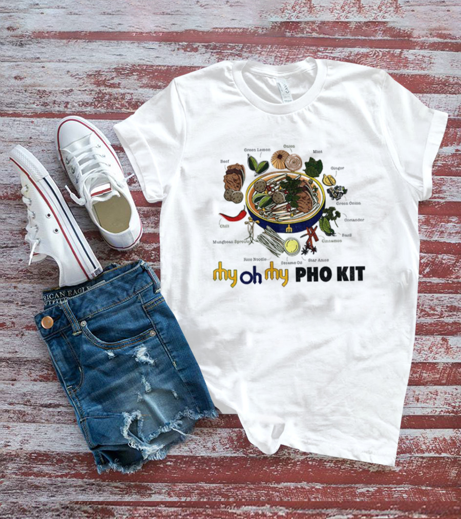 Seattle Mariners My Oh My Pho Kit 2025 Commemorative Cal Raleigh Let's Go Mariners T-Shirt