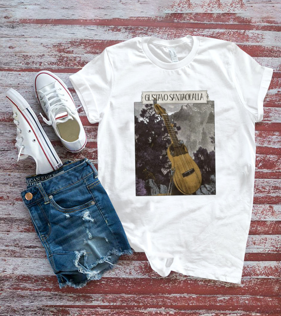 Gustavo Santaolalla Guitar Tour 2025 Artwork T-Shirt