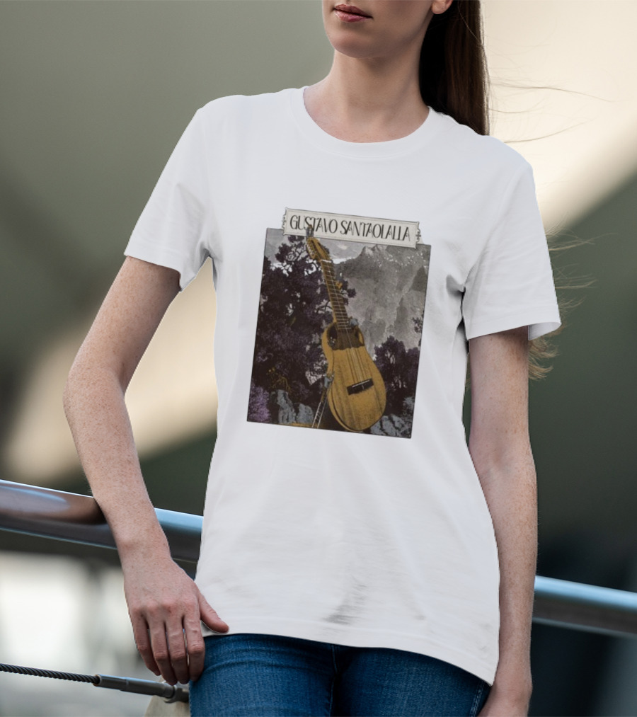 Gustavo Santaolalla Guitar Tour 2025 Artwork T-Shirt