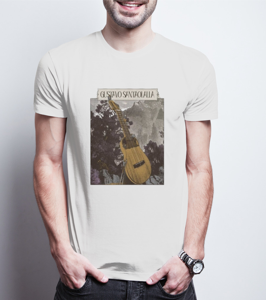 Gustavo Santaolalla Guitar Tour 2025 Artwork T-Shirt