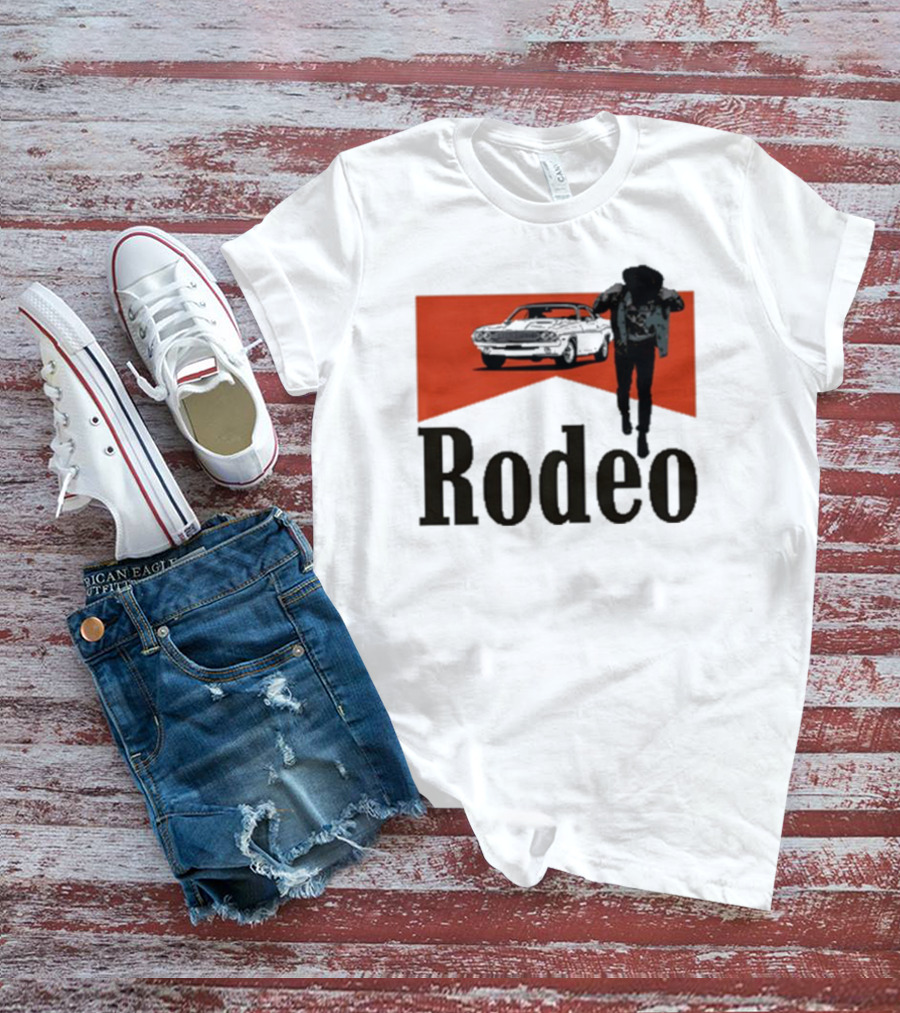 Johnny Stimson Rodeo Car Silhouette T-Shirt