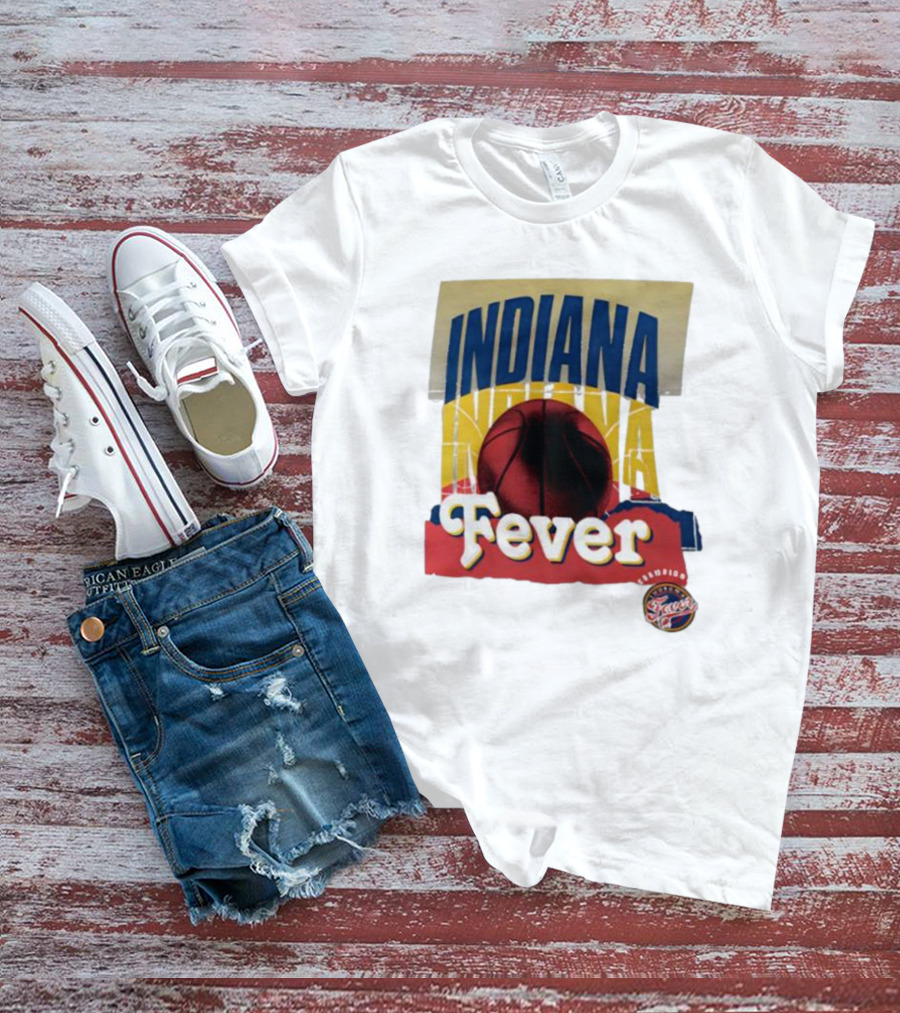 Indiana Fever Basketball 2025 WNBA Playoffs Power Forward Fever Edition T-Shirt