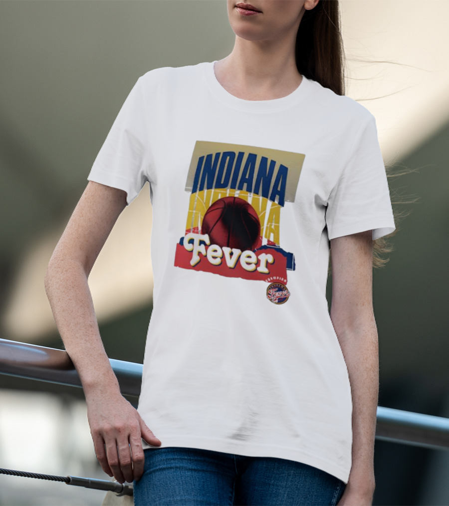 Indiana Fever Basketball 2025 WNBA Playoffs Power Forward Fever Edition T-Shirt