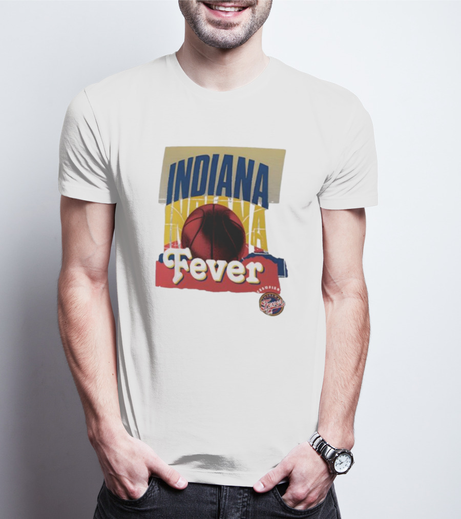 Indiana Fever Basketball 2025 WNBA Playoffs Power Forward Fever Edition T-Shirt