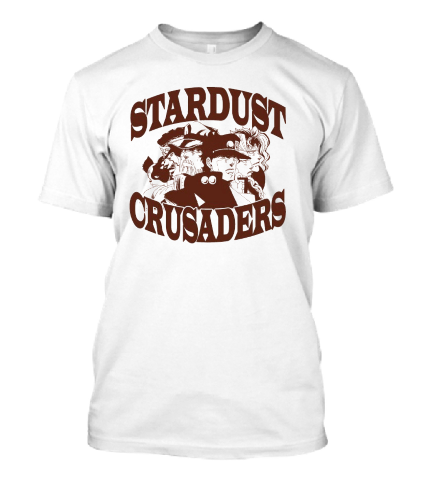Stardust Crusaders JoJo’s Bizarre Adventure Manga Anime Characters T-Shirt