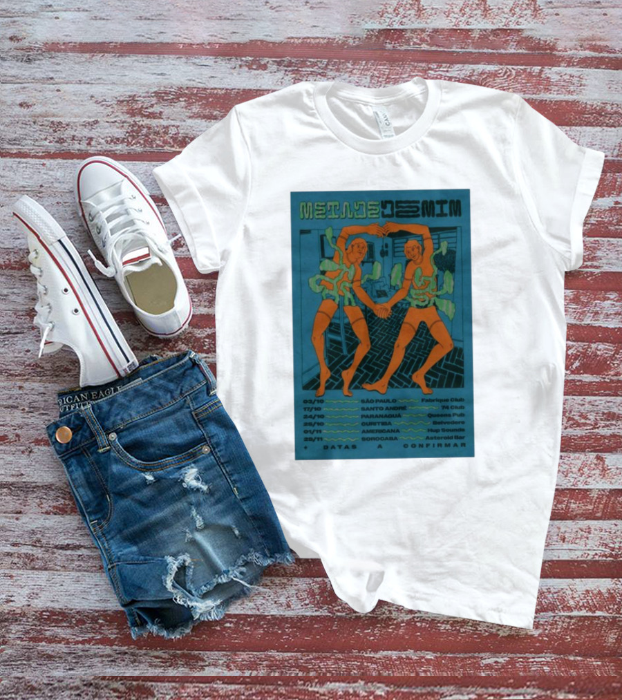 Metade De Mim October 2025 São Paulo Curitiba Tour Dates T-Shirt