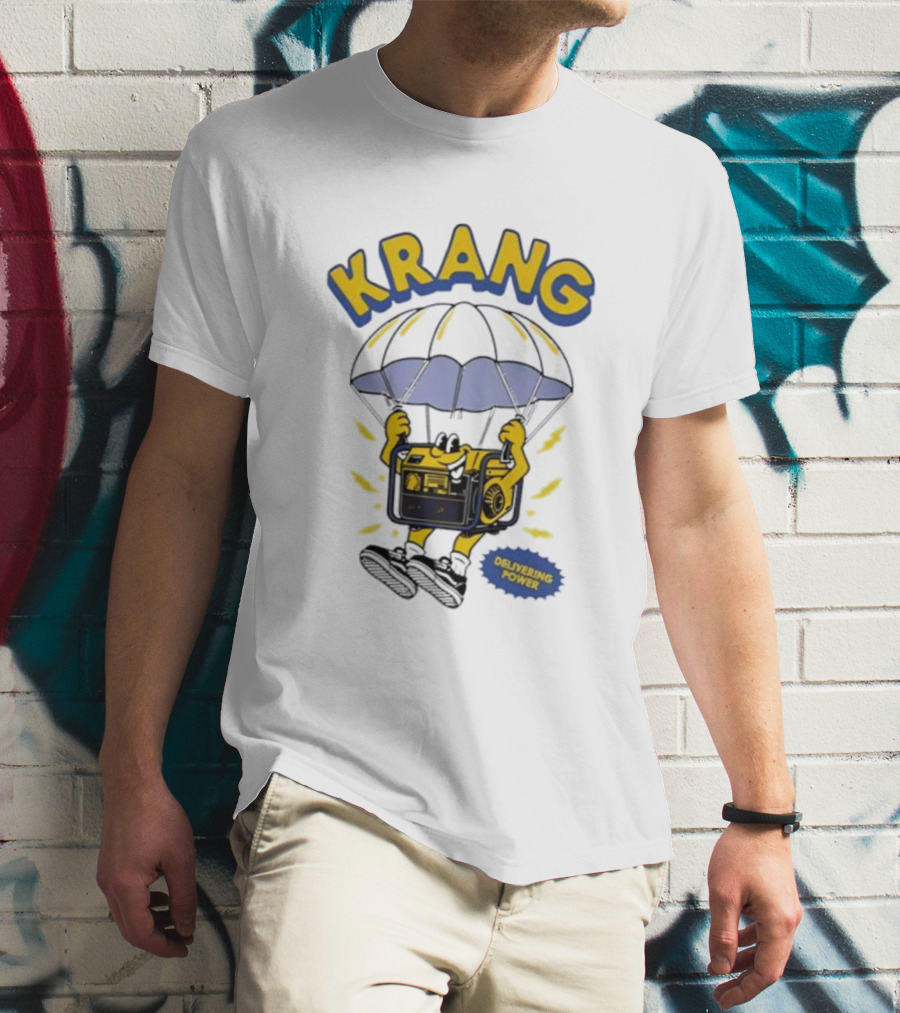 Brisbane Broncos 2025 Adults Grand Final KRANG Delivering Power T-Shirt