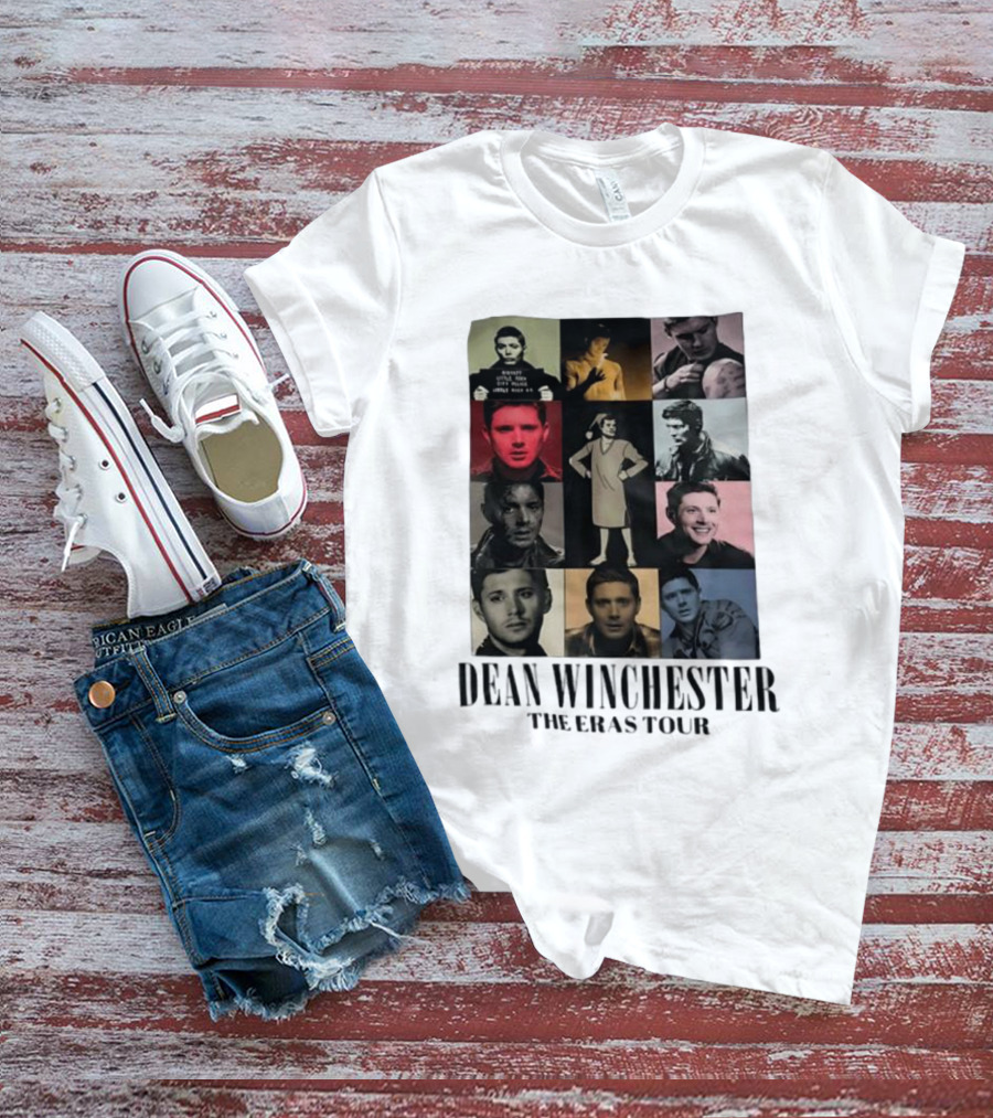 Dean Winchester The Eras Tour Supernatural TV Show T-Shirt