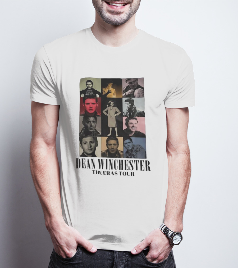 Dean Winchester The Eras Tour Supernatural TV Show T-Shirt