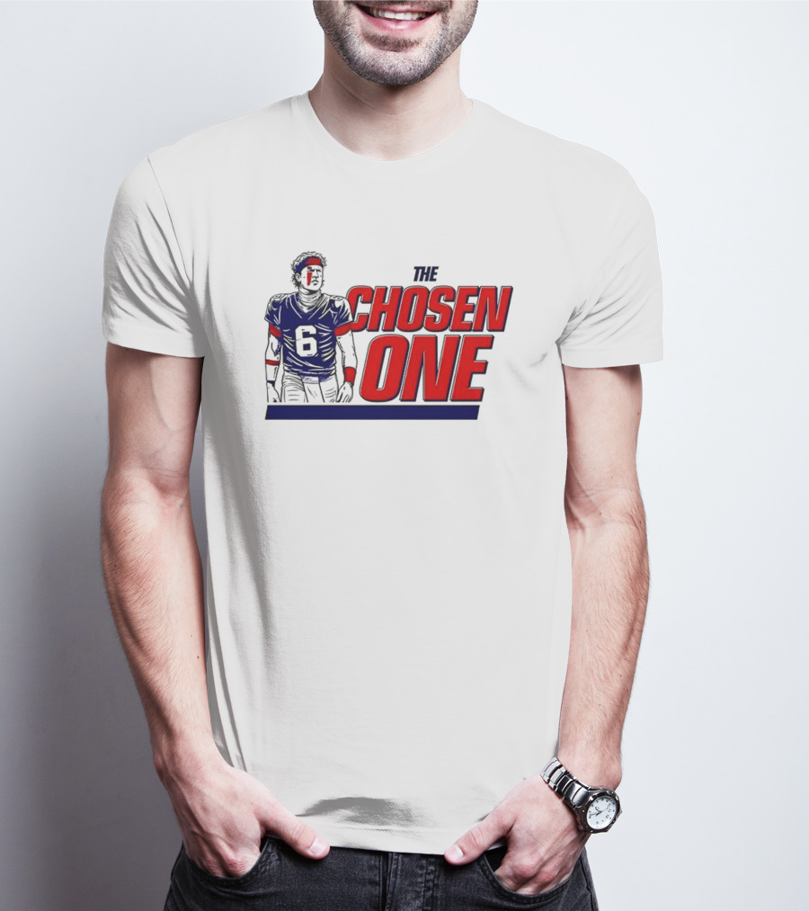 Jaxson Dart New York Giants The Chosen One T-Shirt