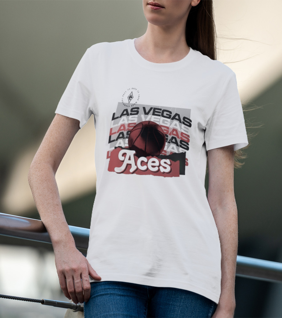 Las Vegas Aces Basketball 2025 WNBA Playoffs Power Forward Team Spirit T-Shirt