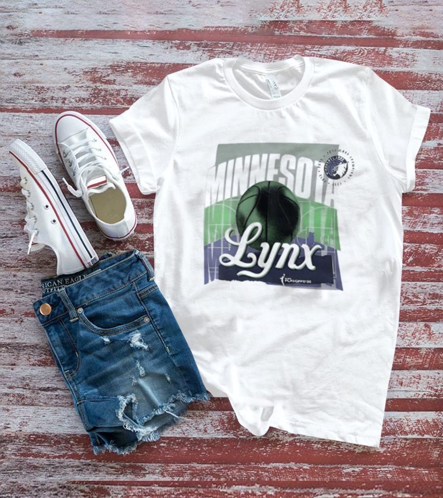 Minnesota Lynx Playoffs 2025 Power Forward WNBA T-Shirt
