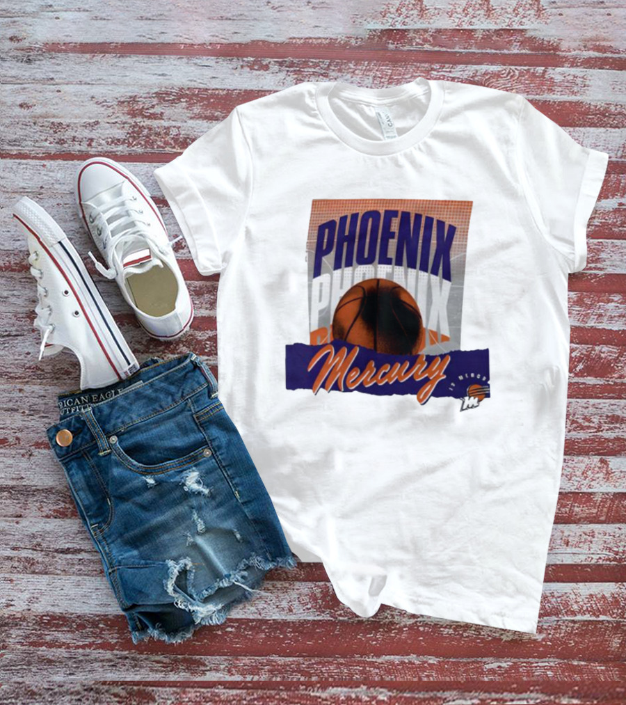 Phoenix Mercury Basketball 2025 WNBA Playoffs Power Forward T-Shirt