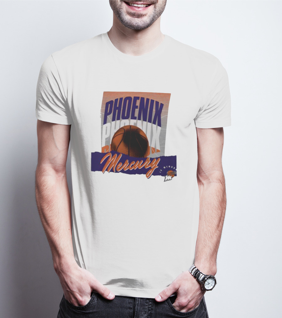 Phoenix Mercury Basketball 2025 WNBA Playoffs Power Forward T-Shirt