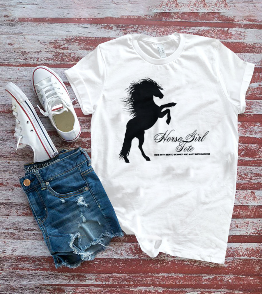 Ride Horse Cowgirl Country Girls Love Cowboys T-Shirt