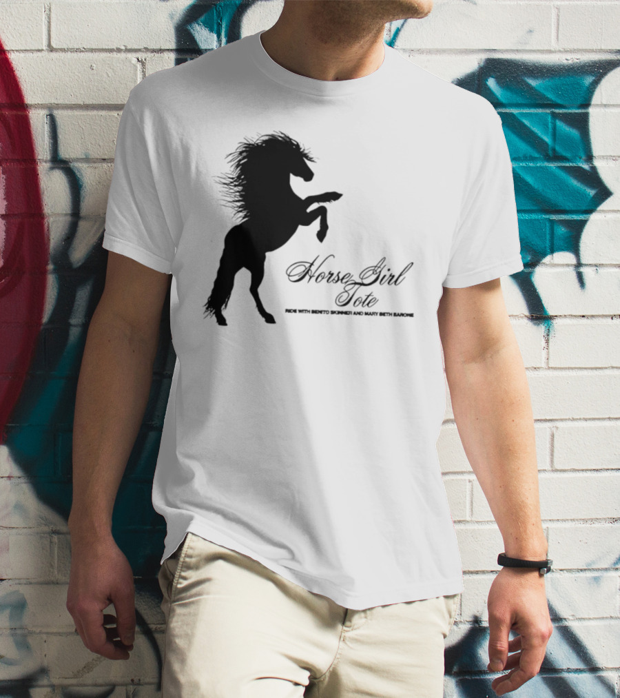 Ride Horse Cowgirl Country Girls Love Cowboys T-Shirt