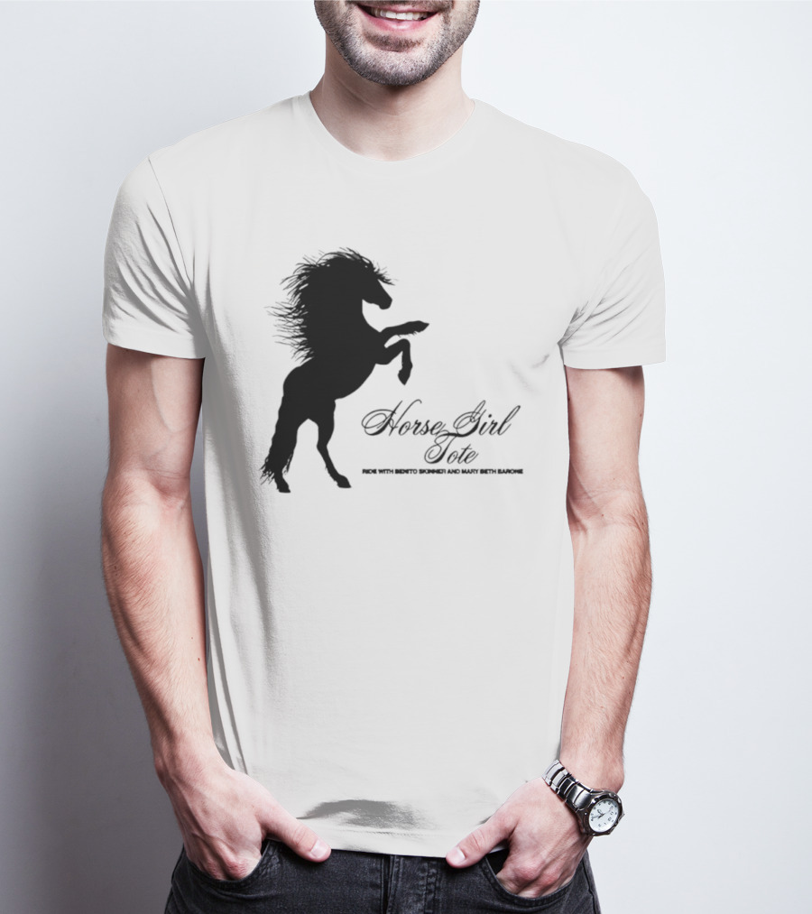 Ride Horse Cowgirl Country Girls Love Cowboys T-Shirt