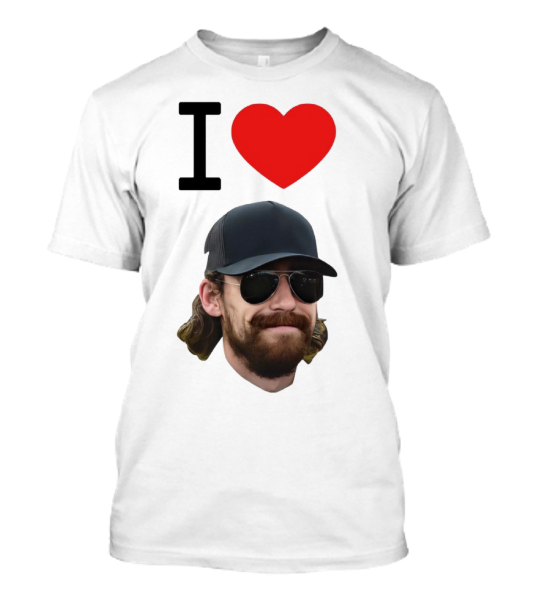 I Heart Ryan Blaney Racing Fan Apparel T-Shirt