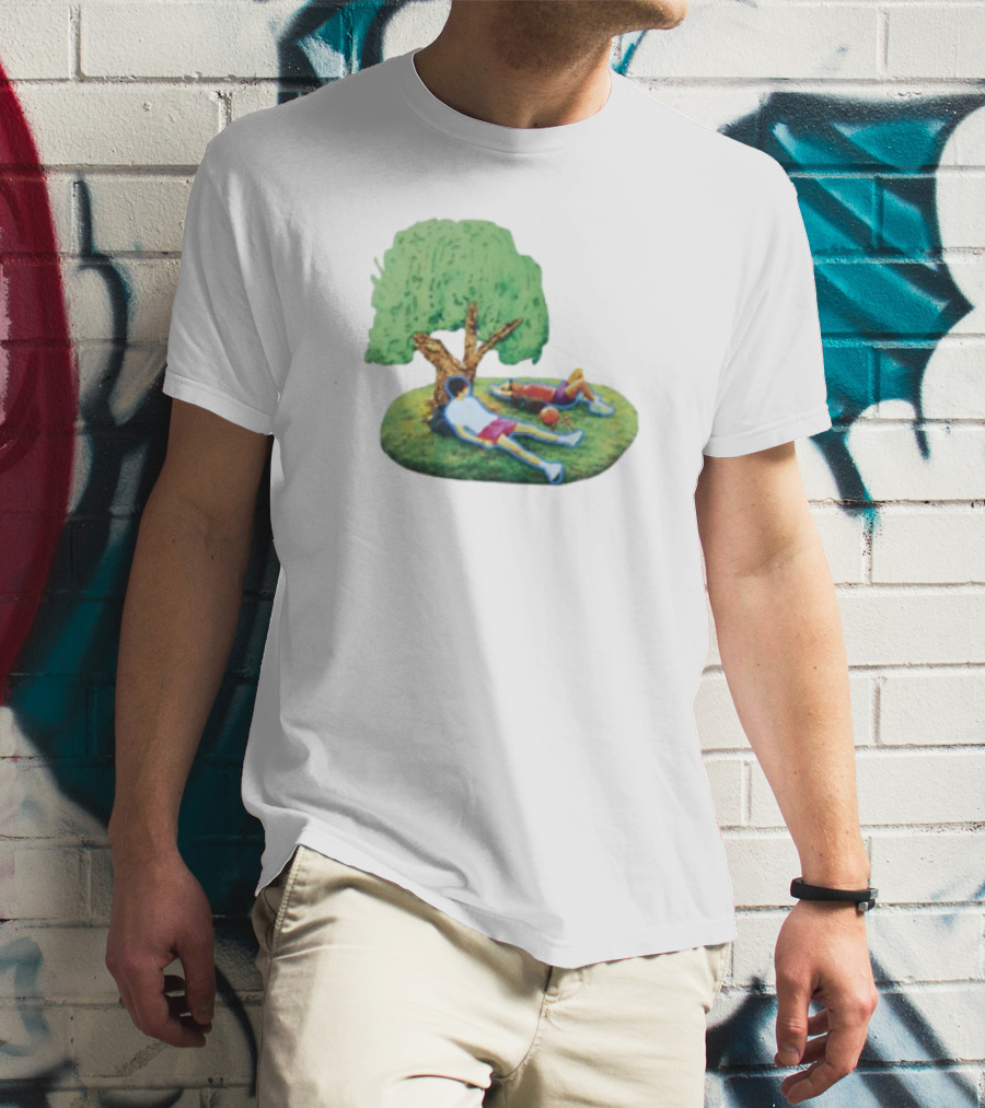 Slushynoobz Tree Relaxing Under Summer Shade With Friends T-Shirt