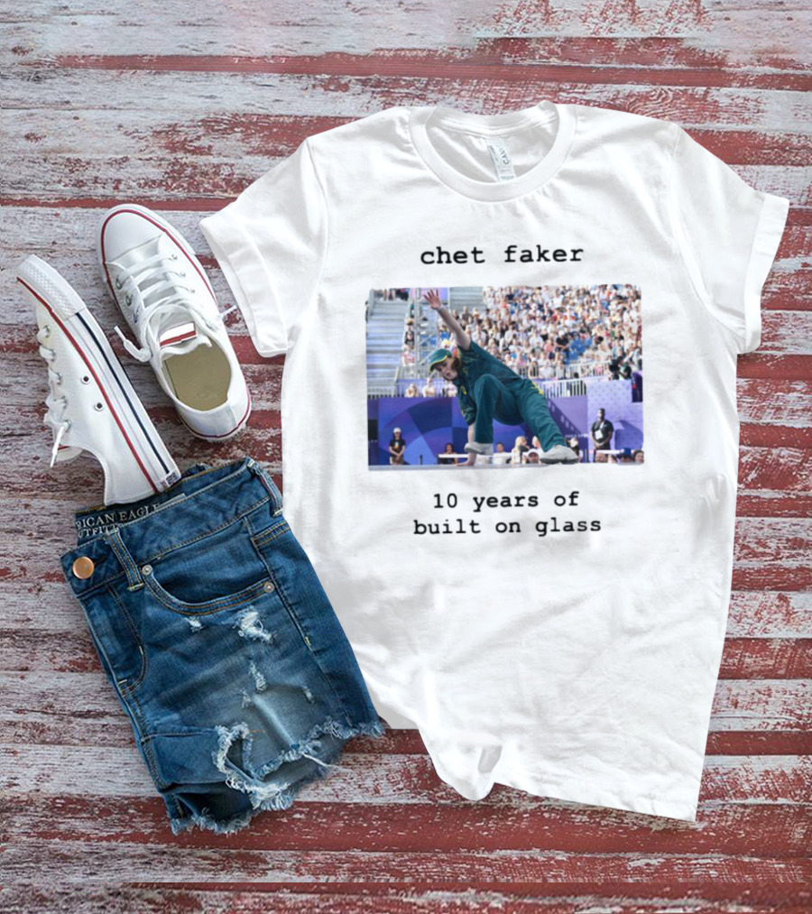 Chet Faker 10 Years Of Built On Glass Breakdancer Performance Event T-Shirt