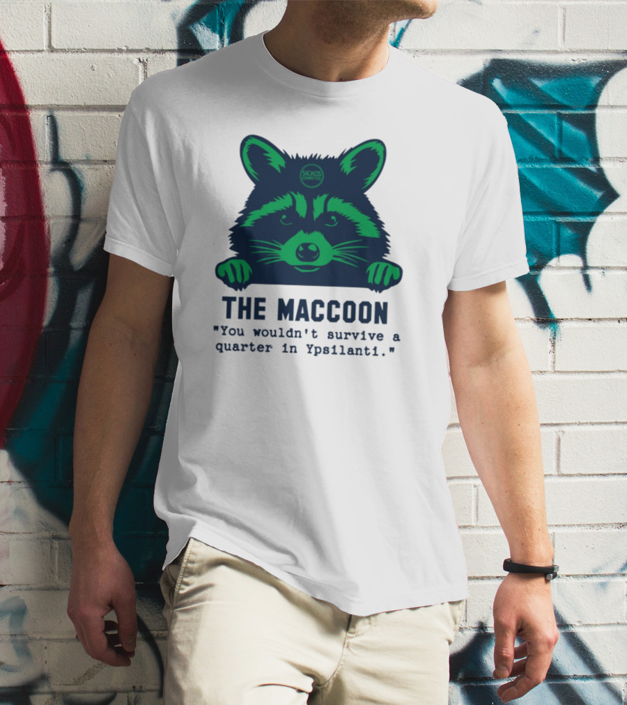 The Maccoon Sickos Committee Ypsilanti Survival Challenge T-Shirt