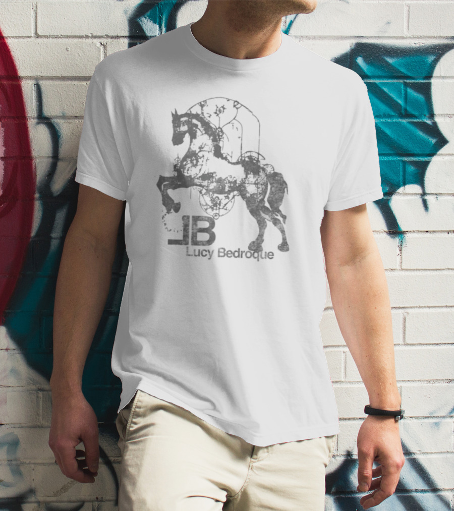 Lucy Bedroque Unmusique Horse And Carriage Motif T-Shirt