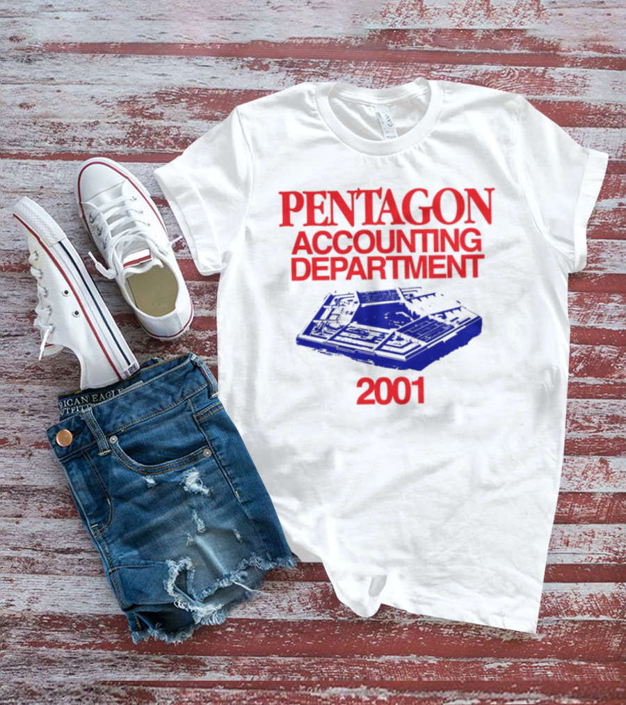 Pentagon Accounting Department 2001 T-Shirt