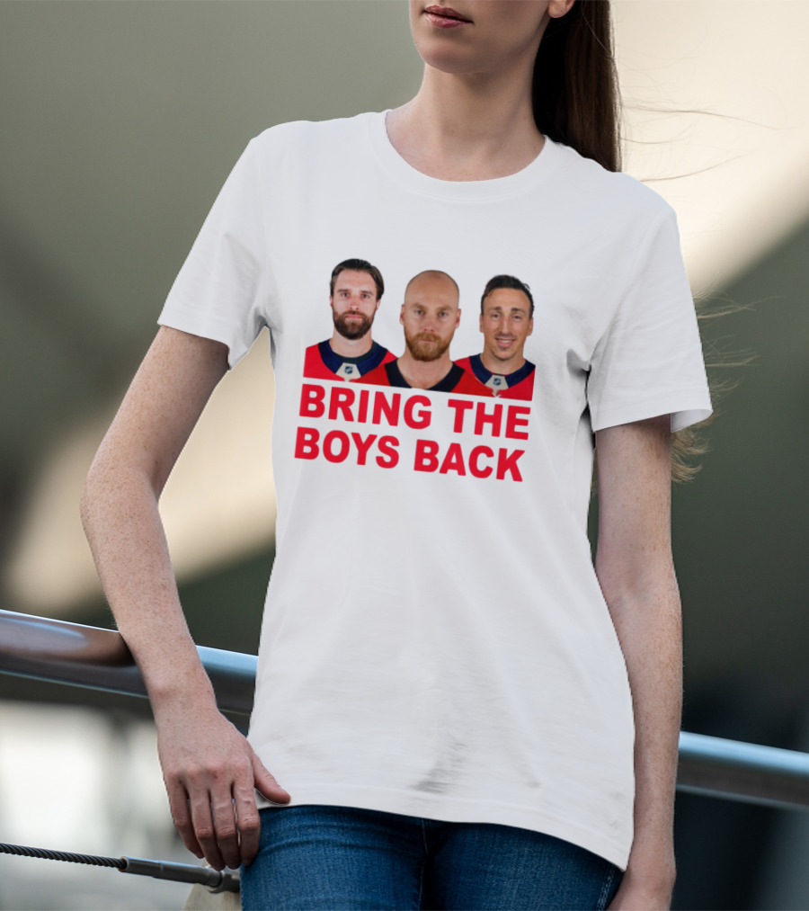Bring The Boys Back Hockey Players Team Reunion Sports Fans T-Shirt