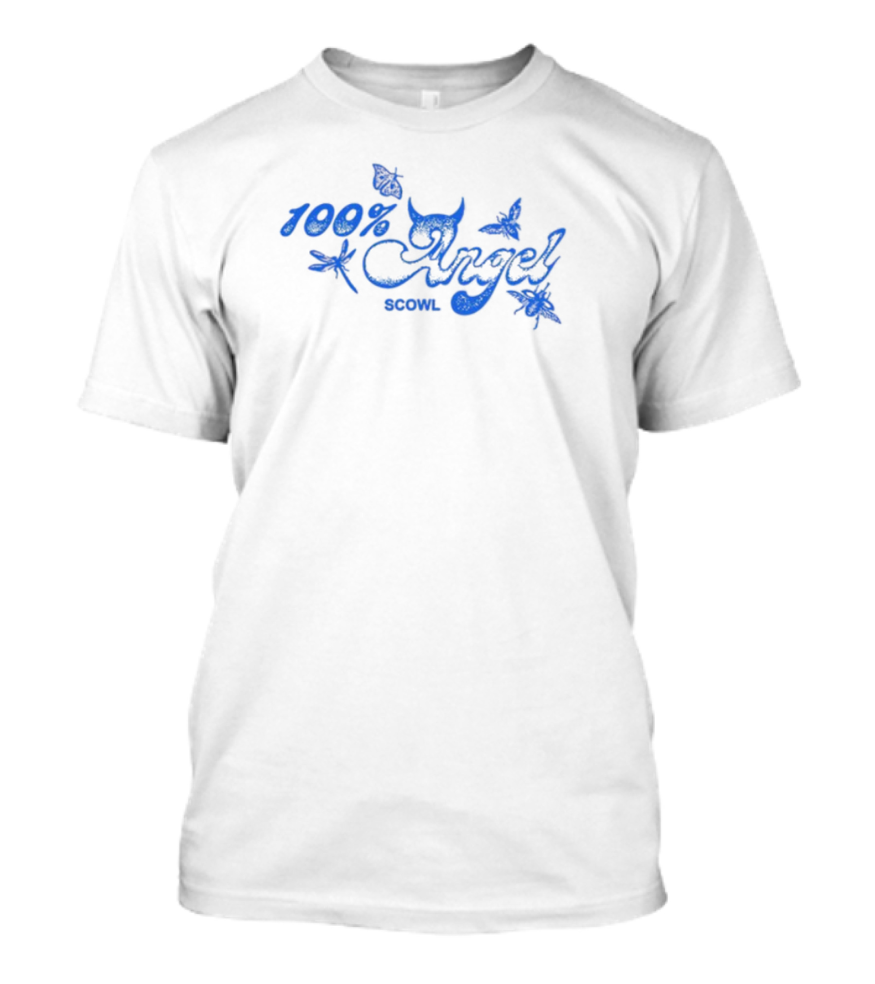 100 Angel Scowl Butterflies And Dragonfly Horns T-Shirt