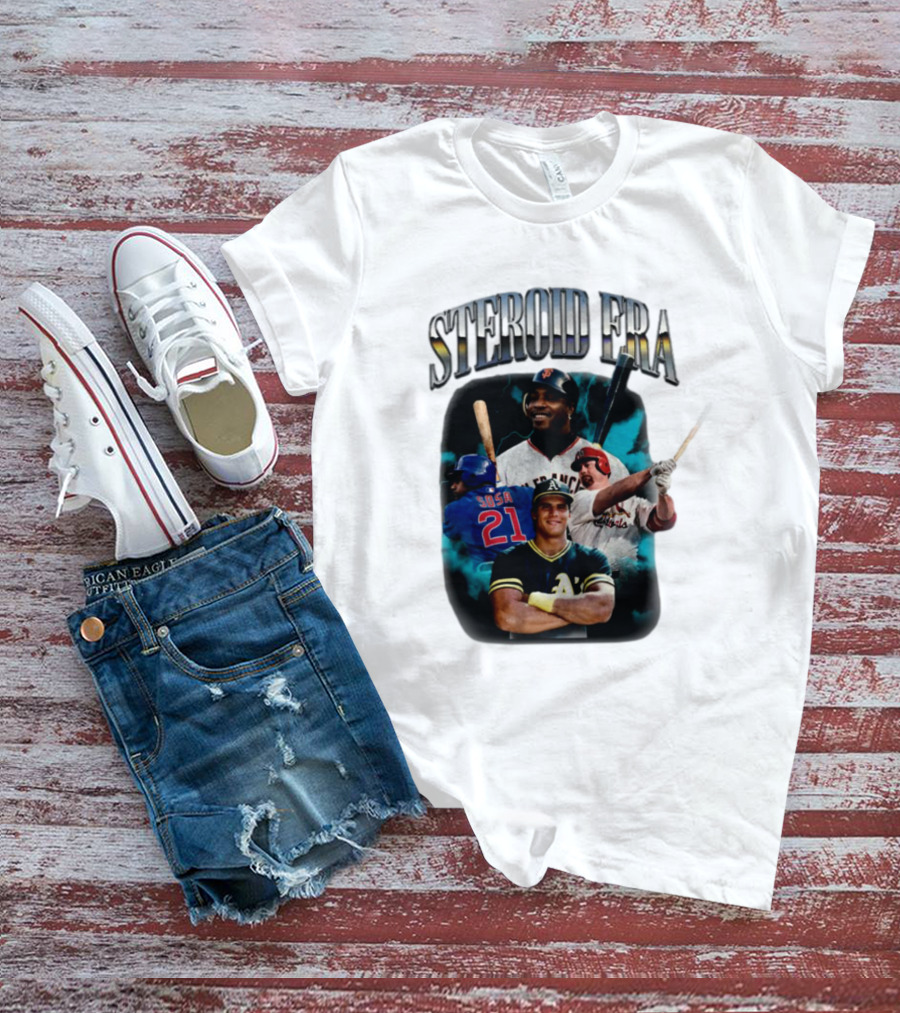 Almost Friday Steroid Era Giants Cubs Athletics Hall Of Fame Legends T-Shirt